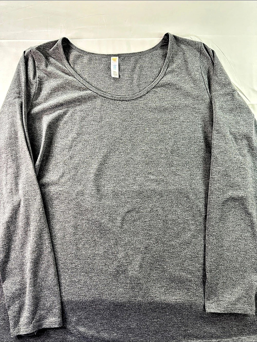 LuLaRoe Simply Comfortable Long Sleeve Top in Gray XL Like New